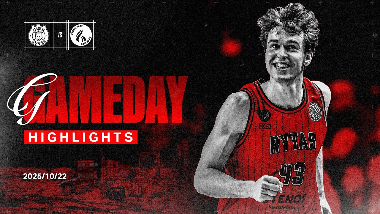 Rytas Grabs a Win Against Promitheas in BCL | Highlights | October 22, 2025