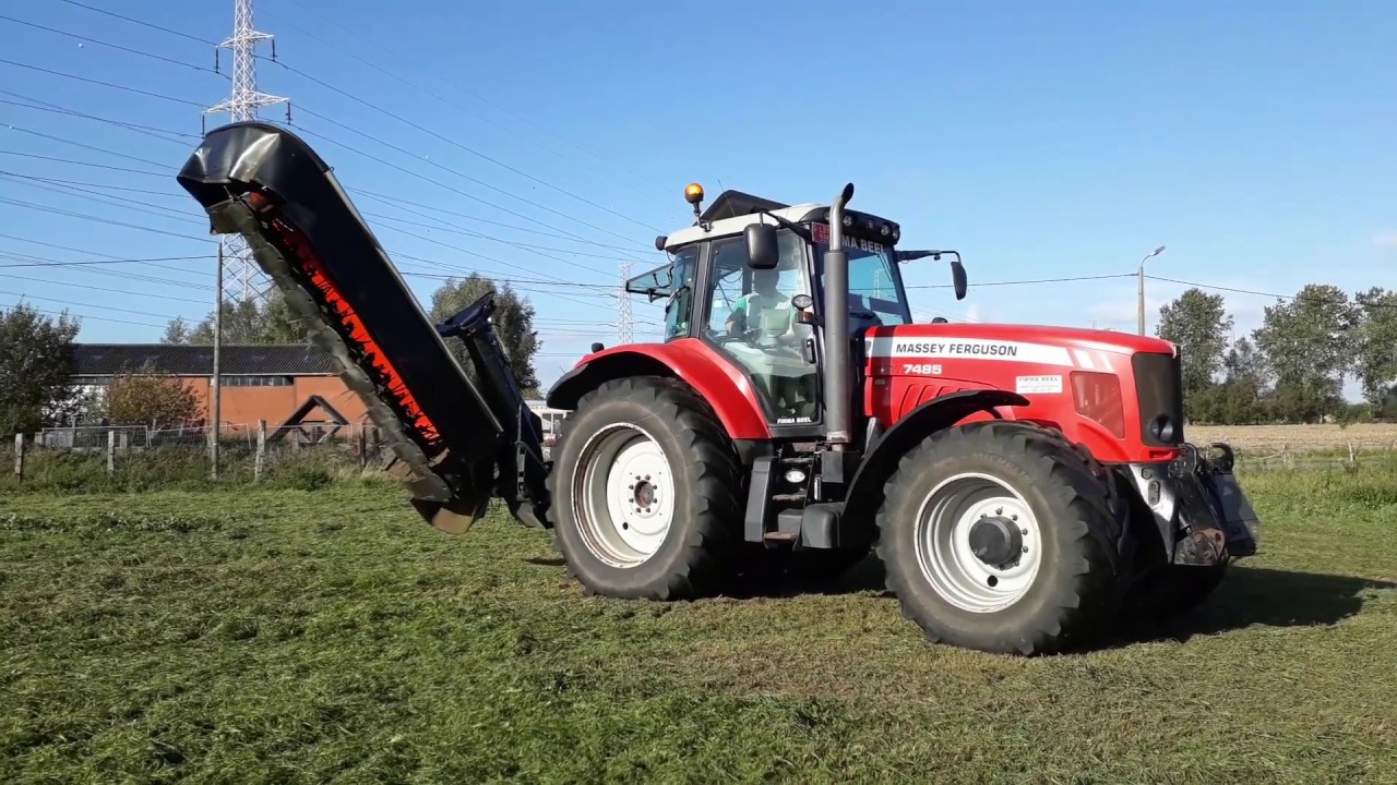 Maaien 2018 met Vicon 632T Extra en Massey Ferguson 7485!