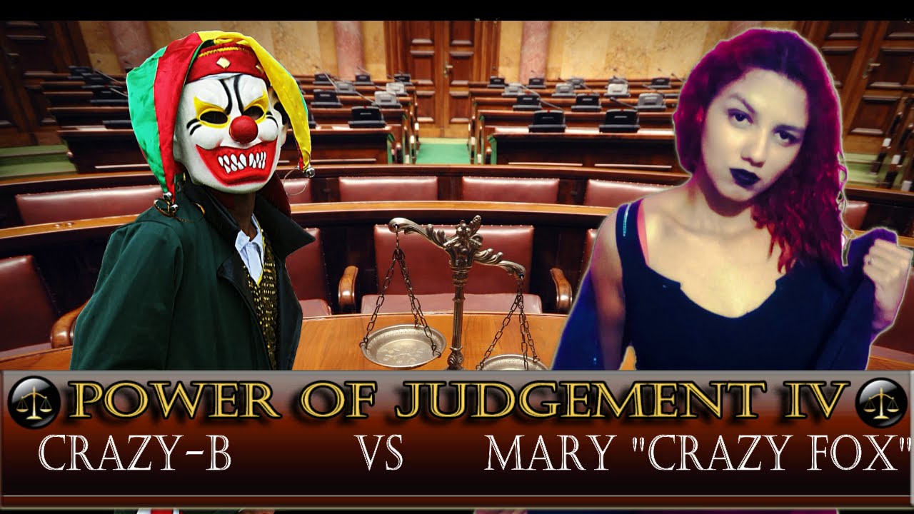 CFW Power Of Judgement IV  - Crazy-b vs Mary 