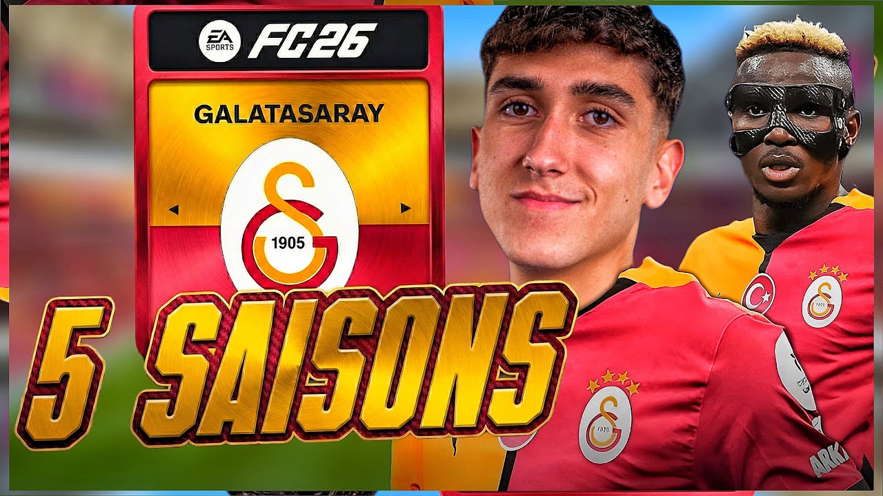 Ich &Uuml;BERNEHME GALATASARAY f&uuml;r 5 SAISONS und f&uuml;hre sie zum CHAMPIONS LEAGUE TITEL! 🦁❤️🧡