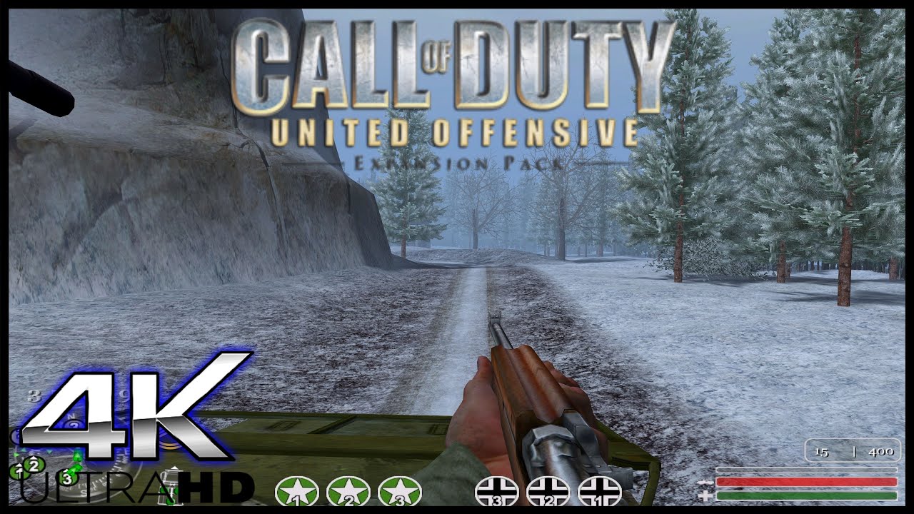Call of Duty United Offensive Multiplayer 2020 Mp Plateu Winter Returns 4K