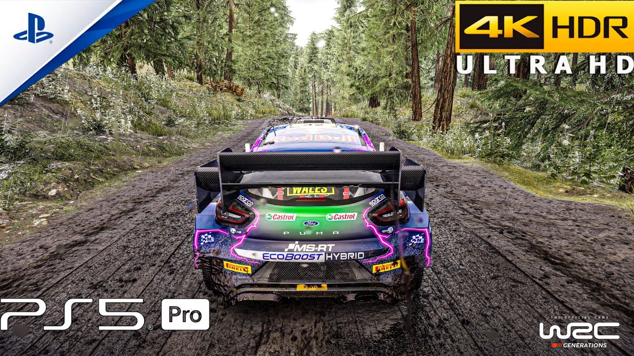 Wrc Generations (PS5 Pro) 4K 60FPS HDR Геймплей