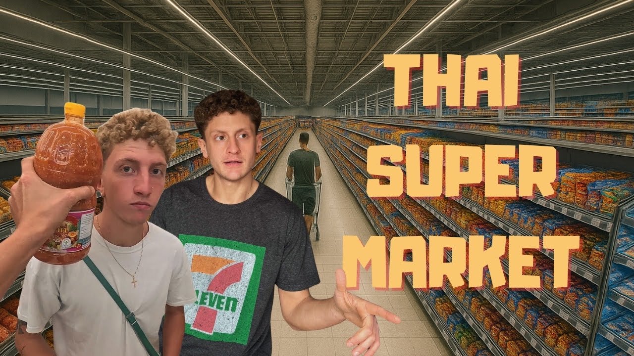 COSA VENDONO NEI SUPERMERCATI IN THAILANDIA (THAI VLOG N°5)