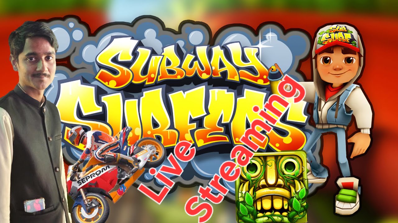 Subway Surfers Temple Run Live Streaming Video #Subwaysurfers #Templerun2 #LiveStreaming #gameplay