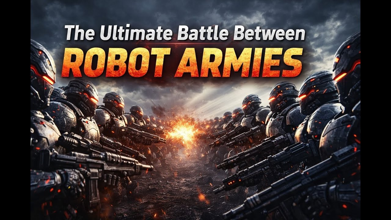 The Ultimate Battle Between Robot Armies | AI Action Movie