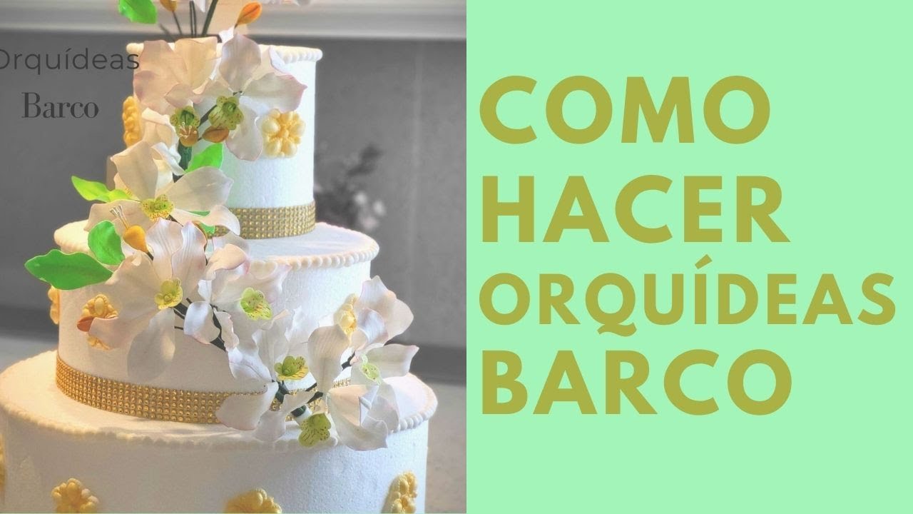 Como Hacer Orquídeas Barco