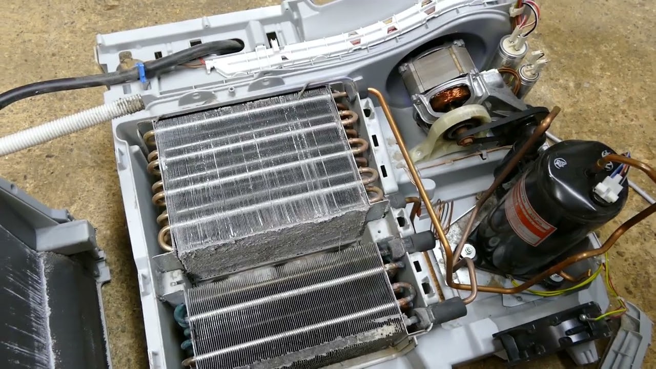 Reparatur Bosch WDT66 - Trockner trocknet nicht / W&auml;rmepumpentrockner Standartfehler