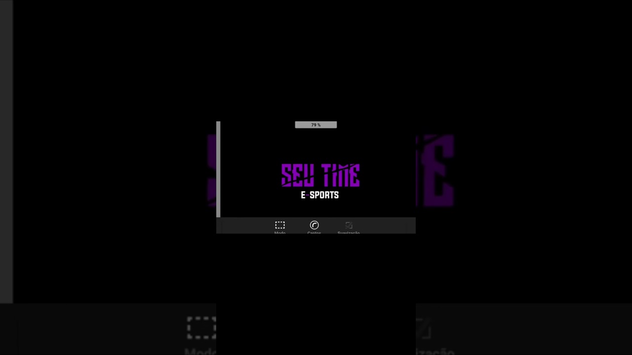 Speed Art- Letreiro e-sports. #shorts