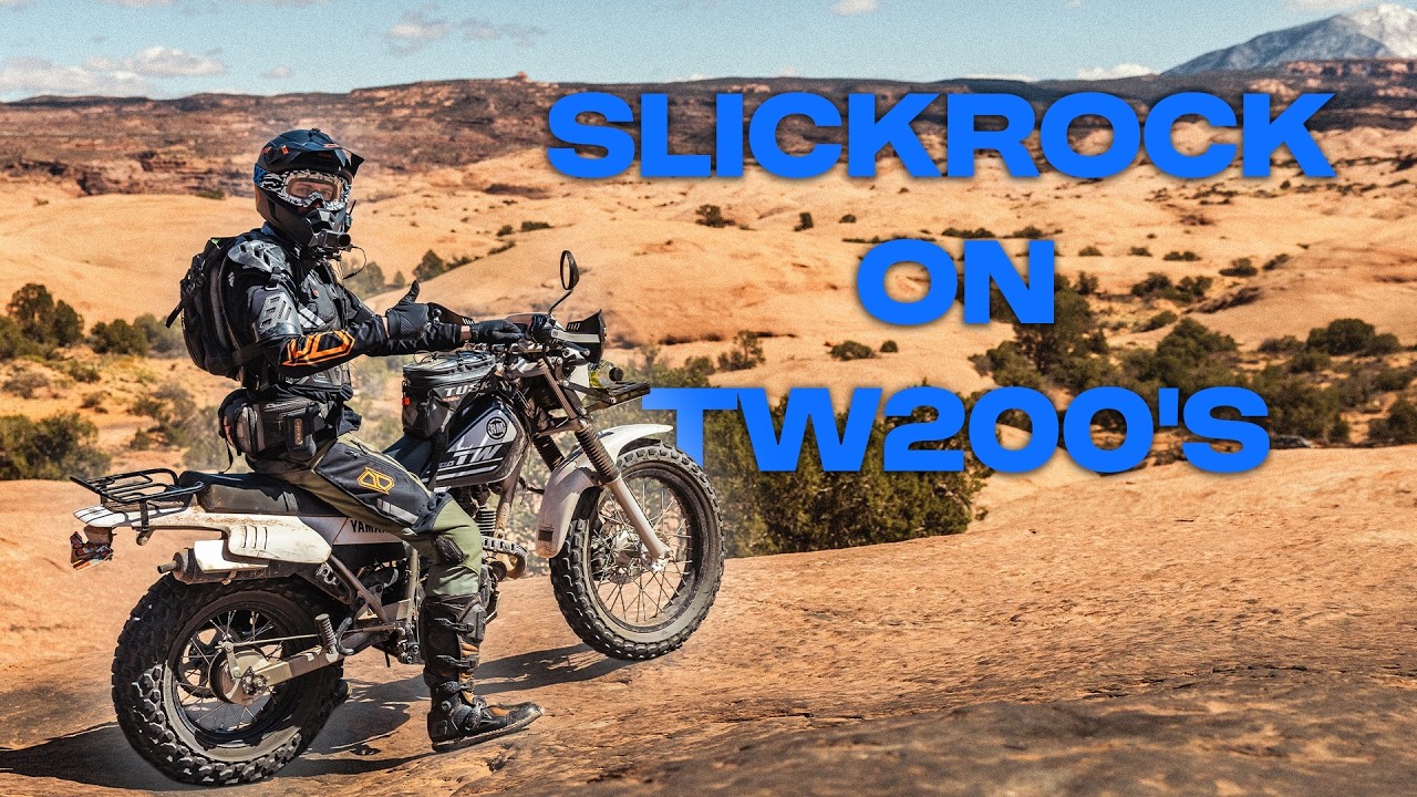 Slick Rock Trail на Mountain Goat TW200 от Yamaha