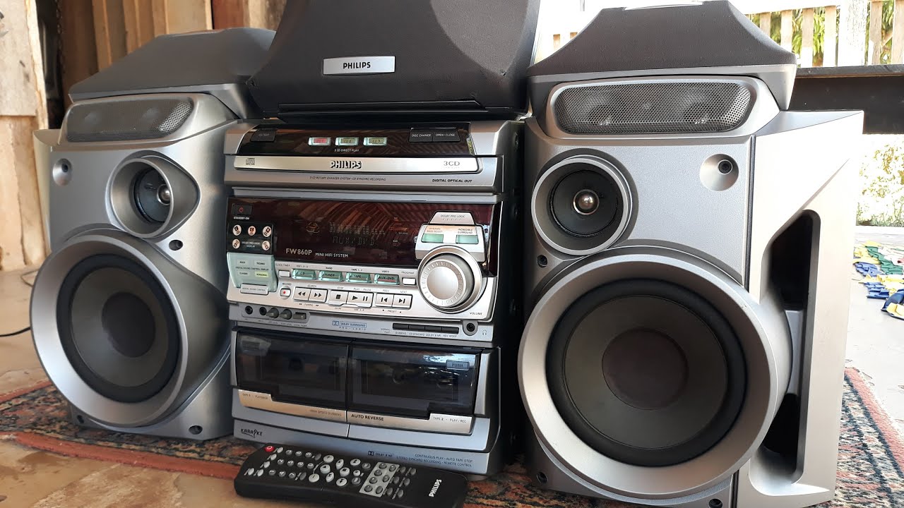 Philips FW 860P + um pra minha coleção esse sim é maquina d verdade