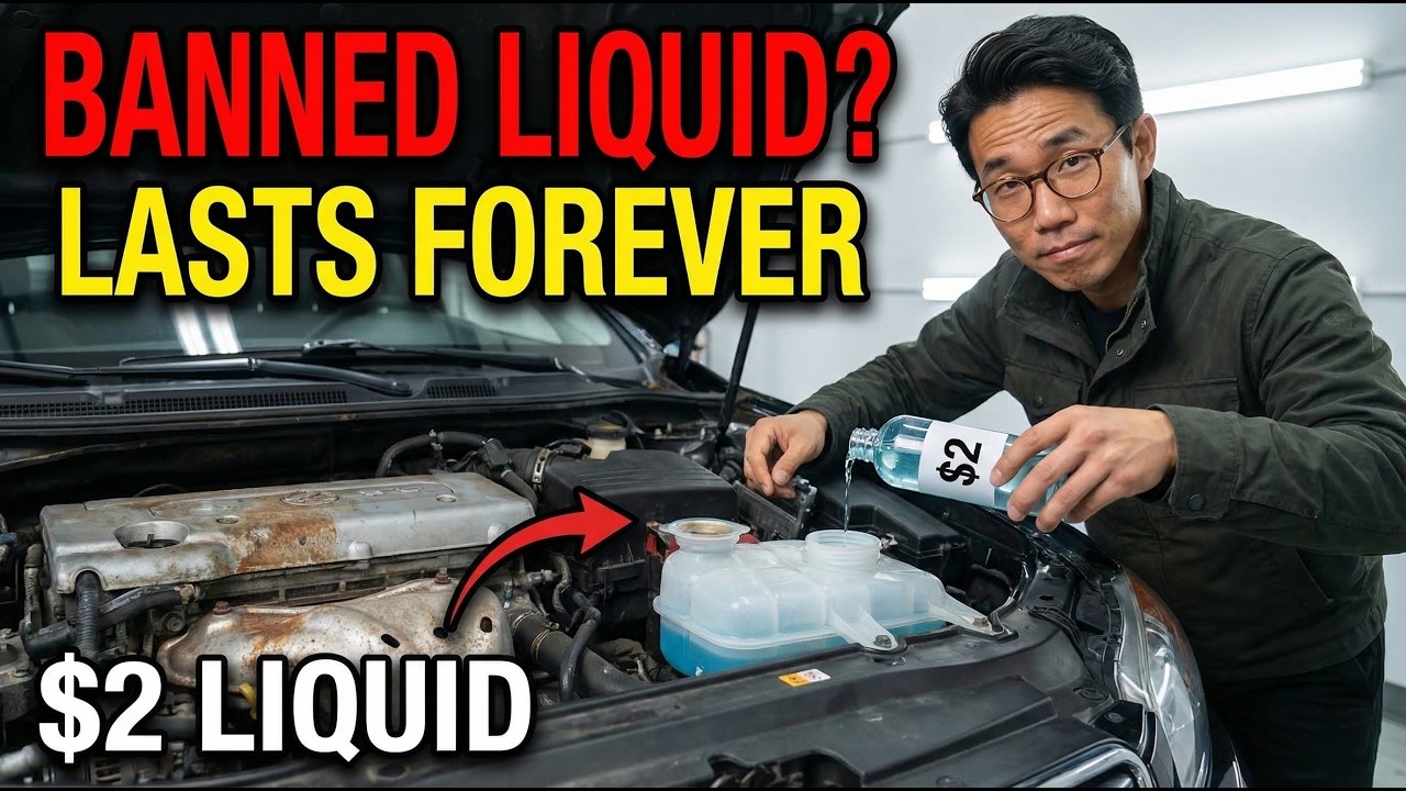 This $2 Japanese Liquid Protects Your Engine Coolant FOREVER — Repair Shops Want This BANNED