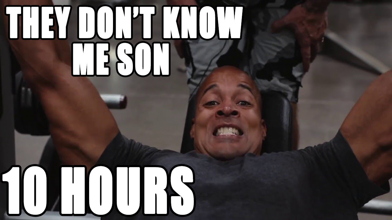 David Goggins - They Dont Know Me Son 10 HOURS