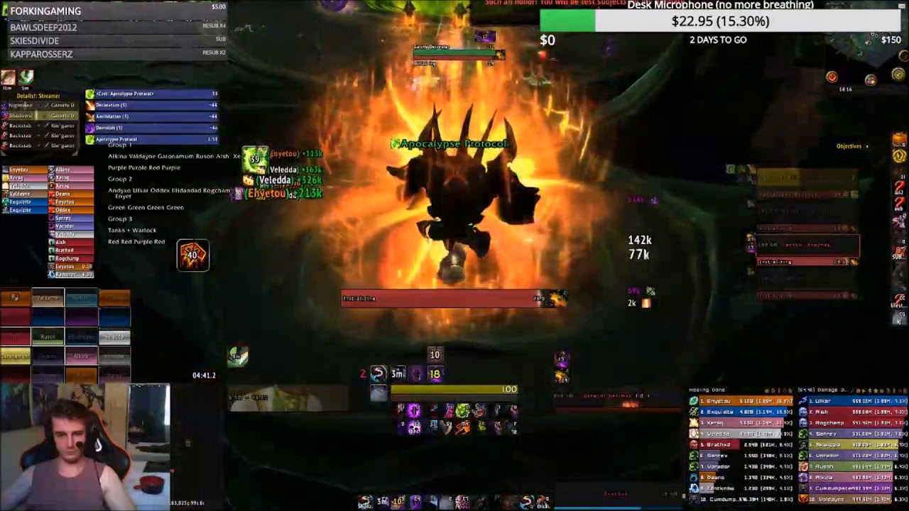 Mythic Kingaroth Subtlety Rogue POV