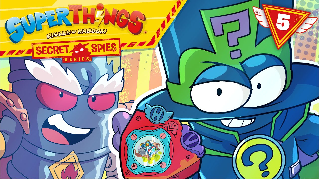 😎 EPISÓDIO SUPERTHINGS 🕵️ Ep 5 | Enigma e a POWERBAND | Desenhos animados para crianças
