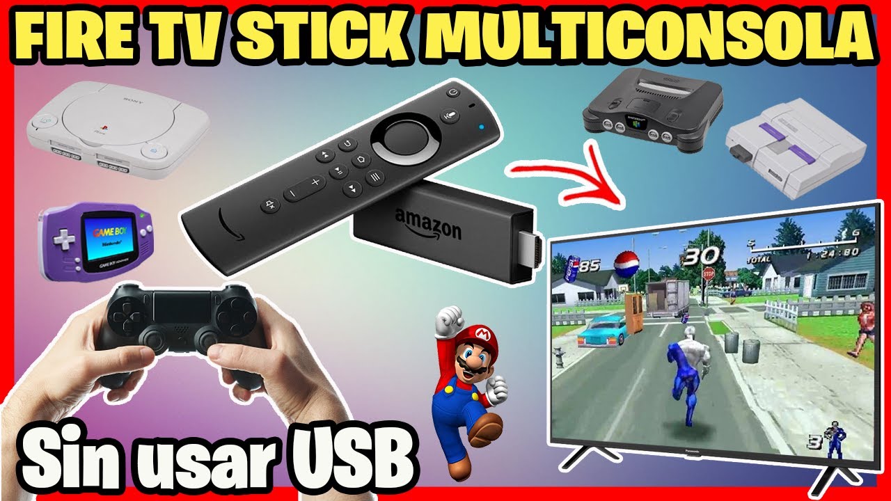 Convertí mi FIRE TV STICK en una Multiconsola de Juegos