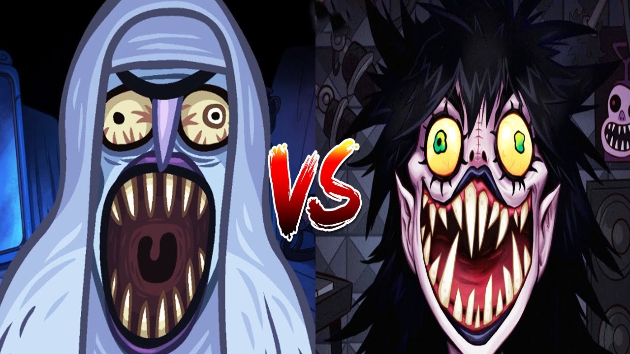 Troll Face Quest Horror vs Stupidella Horror - All Levels Wins Fail Funny Trolling Gameplay