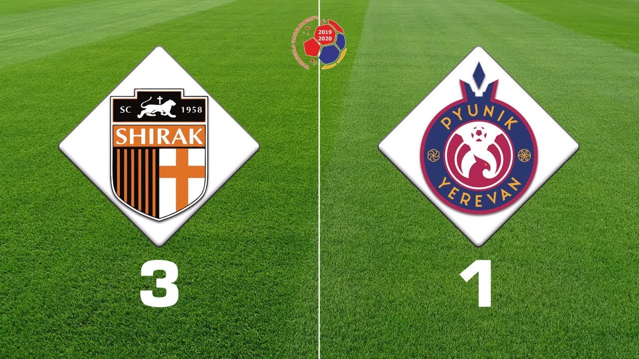 Shirak - Pyunik 3:1, Armenian Premier League 2019/20, Week 04