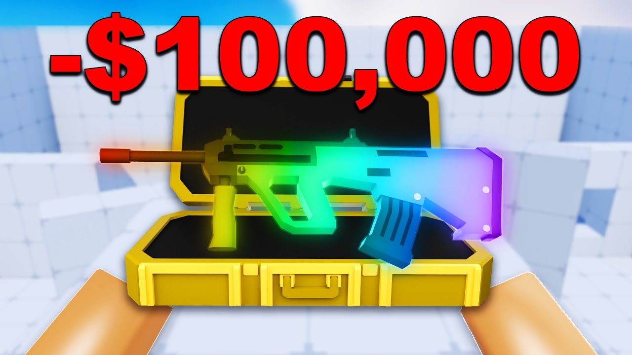 Я РАСПАКОВЫВАЛ ЧЕХОЛ СО СКИНОМ КАЖДЫЙ РАЗ, КОГДА УМИРАЛ В RIVALS... (Roblox)
