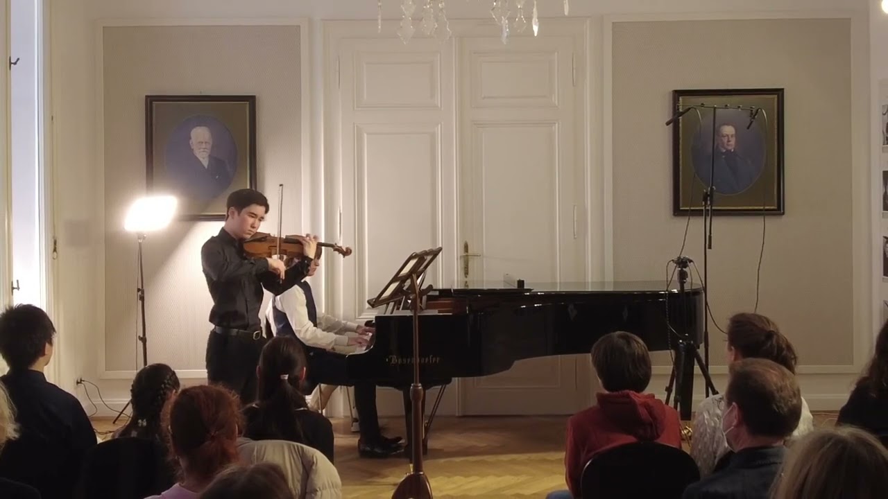 Young Talents live @B&ouml;sendorfer Salon: Natan Sugar, Piano & Gabriel Rosensteiner, Violin