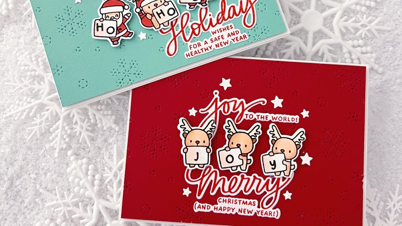 INTRODUCING: Joyful Greetings & Bold Merrywords