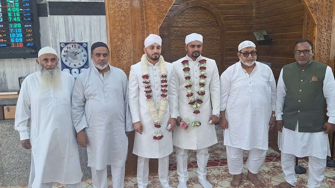 Usama ilyas duste and salim zaheer gite nikah valote mandangad #youtube #valote 