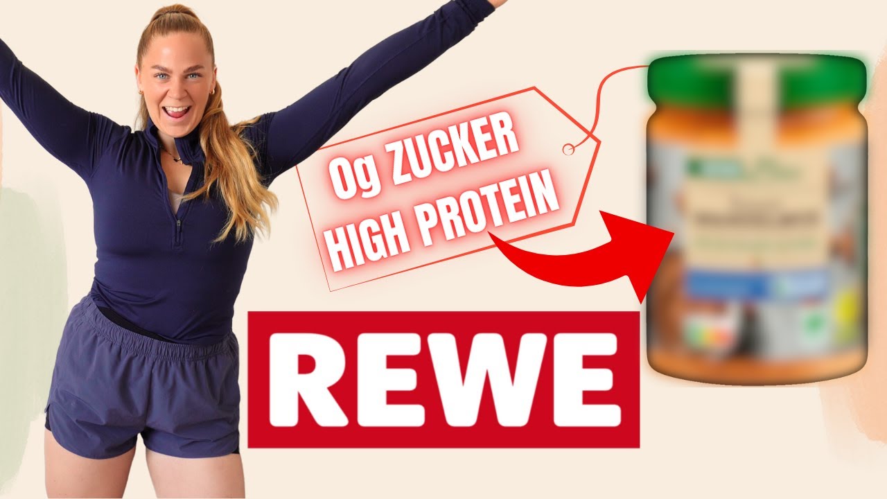 REWE Einkauf: Zuckerfrei & High Protein - HIERMIT Abnehmen! | Fitnesseinkauf | Tipps | Rezepte