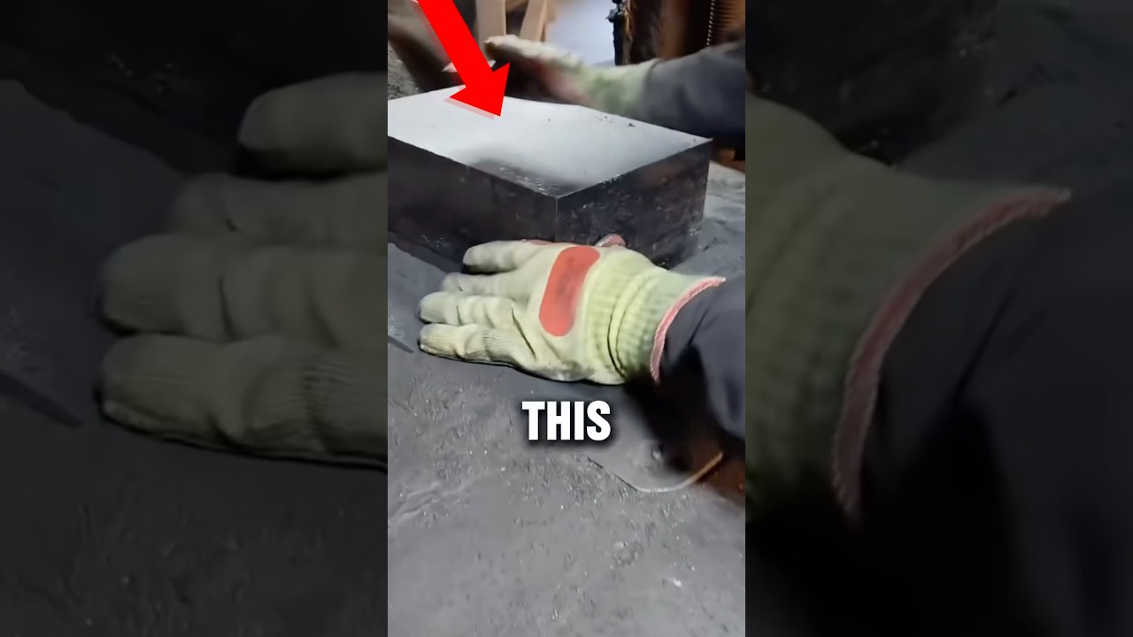 How They Turn Powder Into Solid Metal #shorts