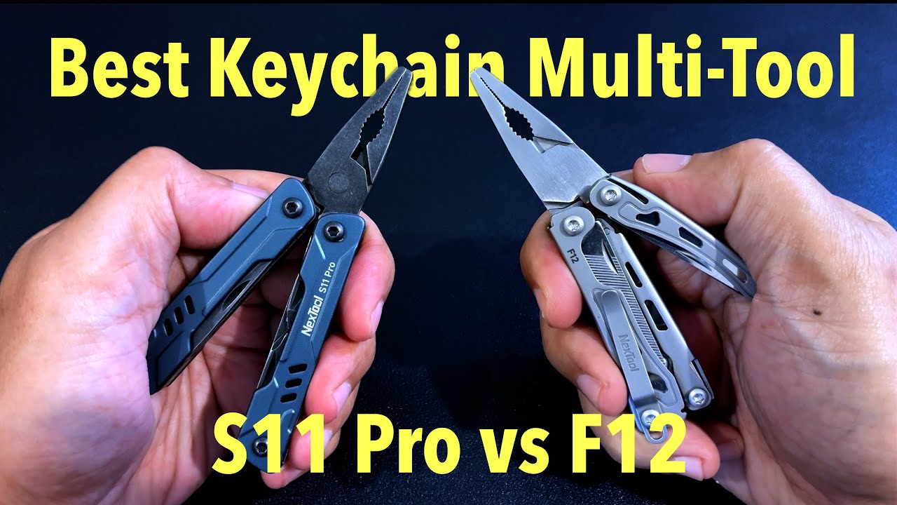 Best Keychain Multi-Tool: NexTool Mini Sailor S11 Pro vs NexTool Mini Flagship F12