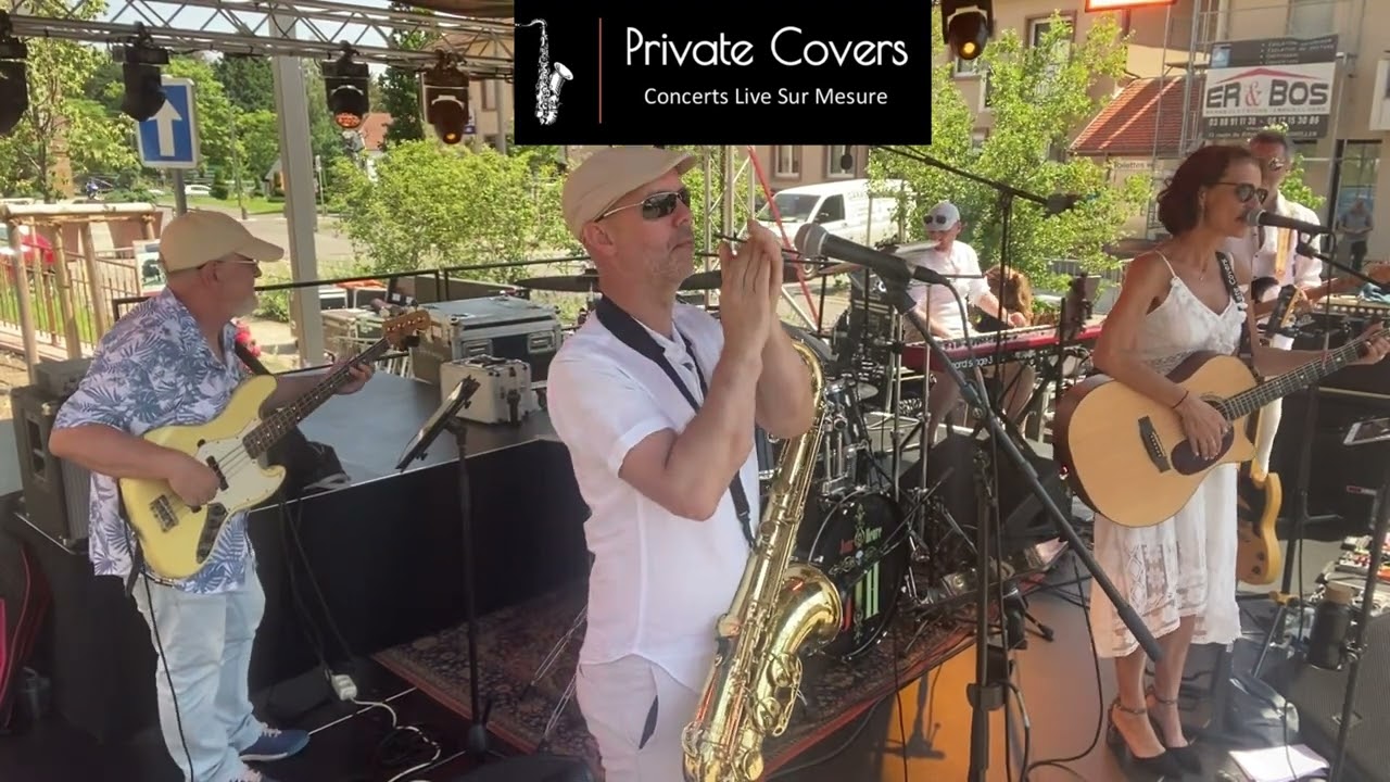 Private Covers Happy Pharrell Williams groupe complet 6 musiciens fête musique Bitche
