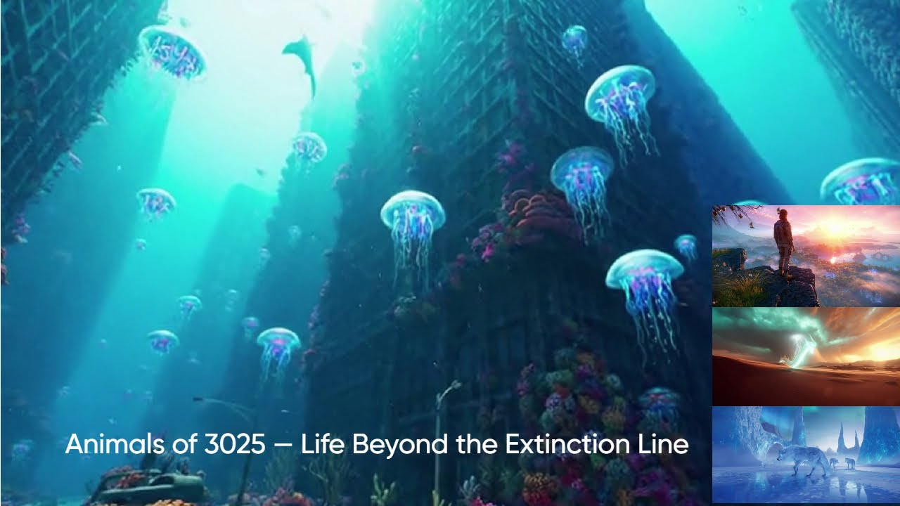 EP 21 Animals of 3025 &mdash; Life Beyond the Extinction Line #longvideo  #WildlifeTech #viralvideo  🚀🐾