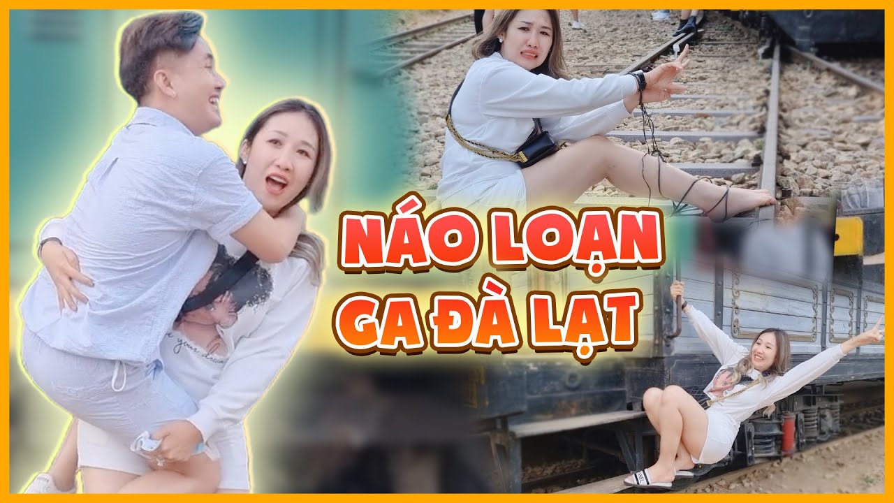Náo loạn Ga Đà Lạt cùng gia đình Nguyễn Huỳnh Như, đi tới đâu quậy tới đó là có thiệt ạ.