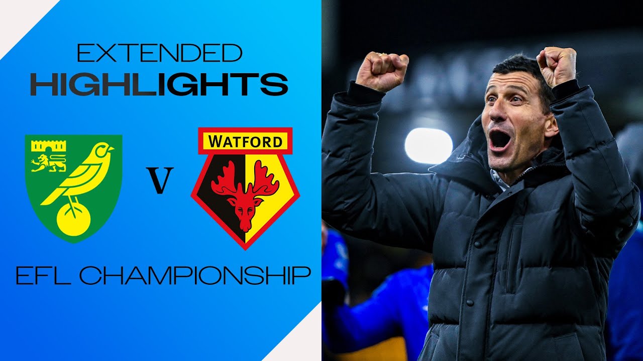 BACK-TO-BACK-TO-BACK! 🔙 | Norwich City 0-1 Watford | Extended Highlights