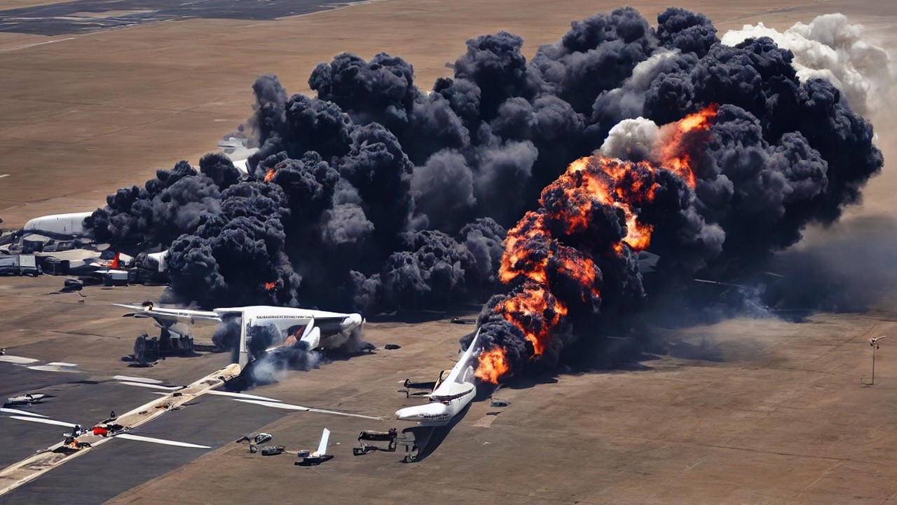 Ukraine used Anti-Air Missile to STRIKE Russian Just Taking Off Jet