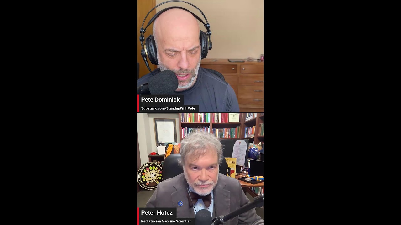 Vaccine Expert and Personal Hero Dr Peter Hotez 📱