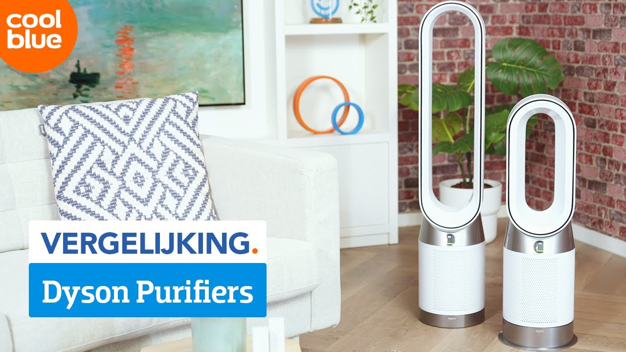 Het verschil tussen de Dyson Cool en de Dyson Hot + Cool luchtreinigers