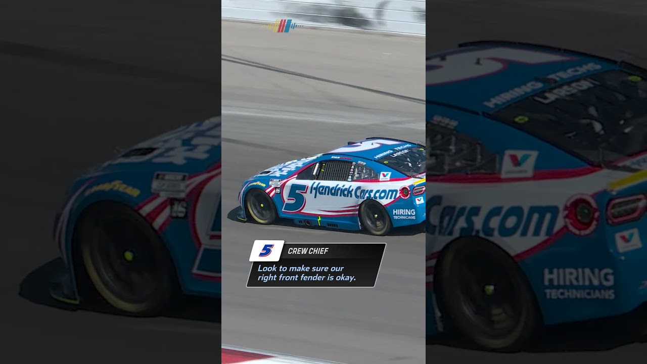 Ryan Blaney was not happy with Kyle Larson 😬