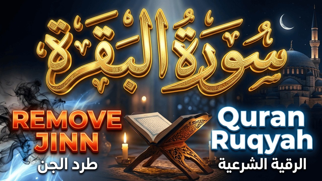 سورة البقرة كاملة 🕋 لطرد الشياطين والجن | رقية شرعية قوية جداً للبيت 💥 Quran Ruqyah