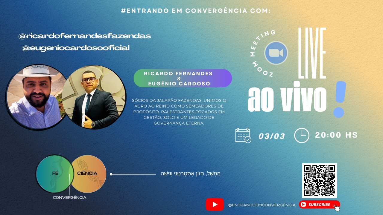 Entrando em Convergência com os empresários: Sr. Ricardo Fernandes e Sr. Eugênio Cardoso