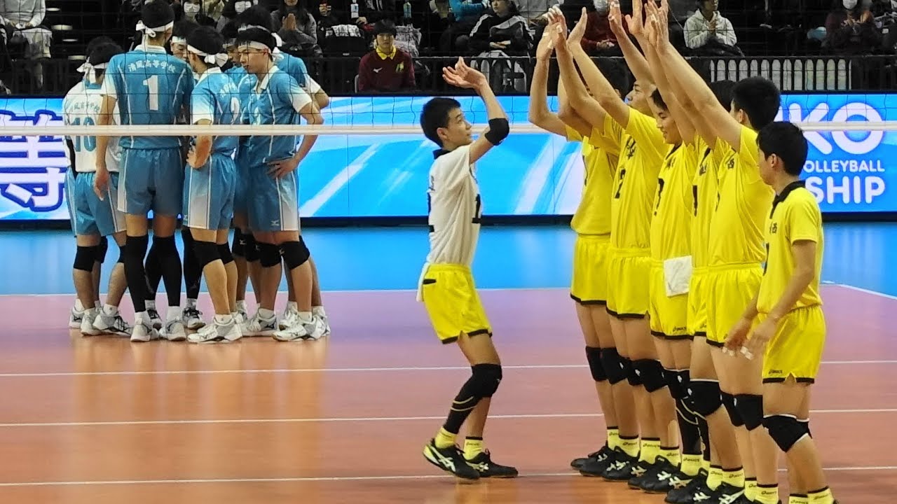 水町泰杜 鎮西高校 vs 清風高校 1セット目 春高バレー2019男子準決勝 Japan volleyball