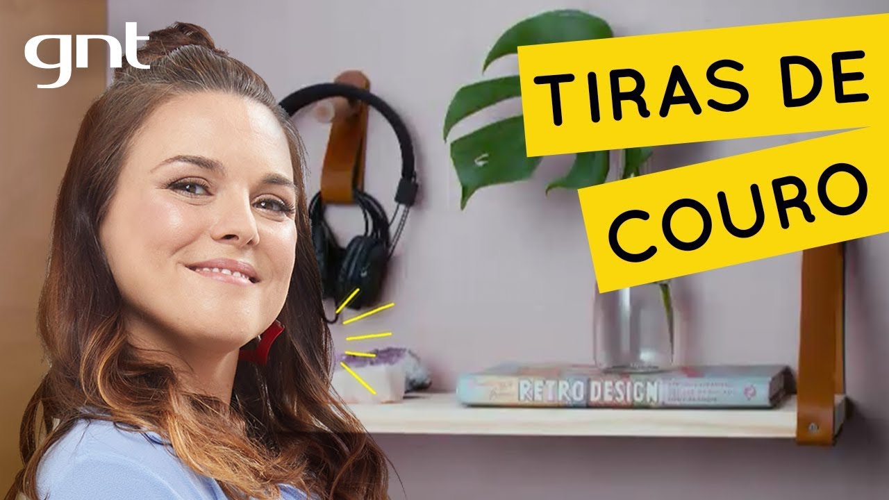 Ideias de decoração com tiras de couro | Faça Você Mesmo | Thalita Carvalho