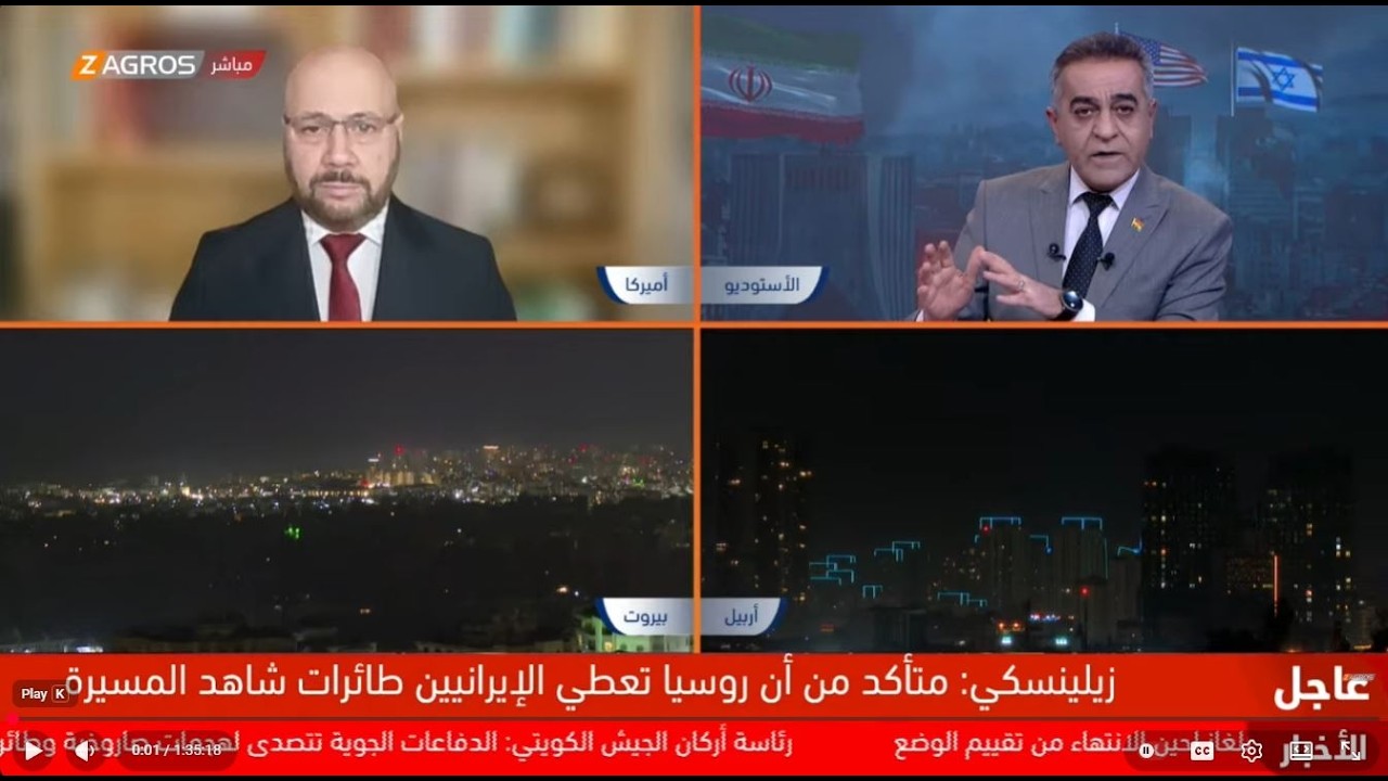 تغطية مستمرة من زاكروس.. تبادل الوعيد بين أطراف الصراع، وتحرك دبلوماسي عراقي بشأن الأوضاع في المنطقة