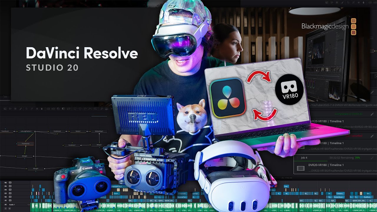 DaVinci Resolve 20 VR180: New Features & Workflow Guide for Beginners