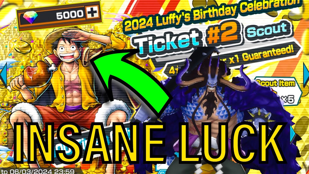 MASSIVE EX LUFFY AND KAIDO SUMMON | GOD LUCK RETURNS ON $100 OPBR OPENING | One Piece Bounty Rush |