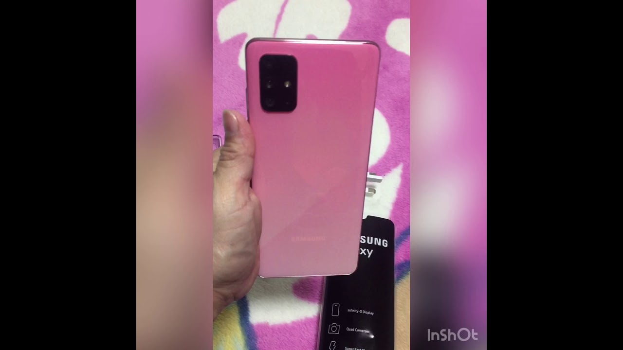 SAMSUNG A71 Pink