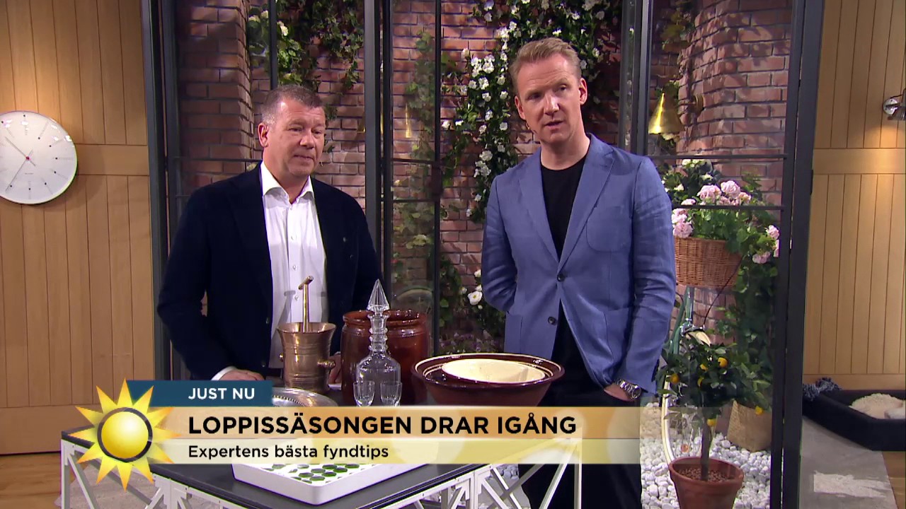 Så mycket är ditt loppisfynd värt - experten värderar! - Nyhetsmorgon (TV4)