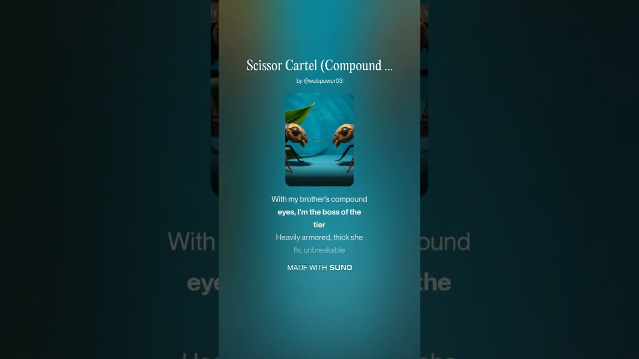 Scissor Cartel Compound Eyes