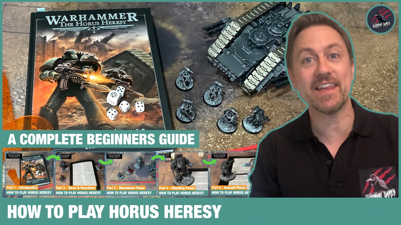 BEGINNERS GUIDE TO HORUS HERESY - All The Rules To Get Started In One How To Play Horus Heresy Video