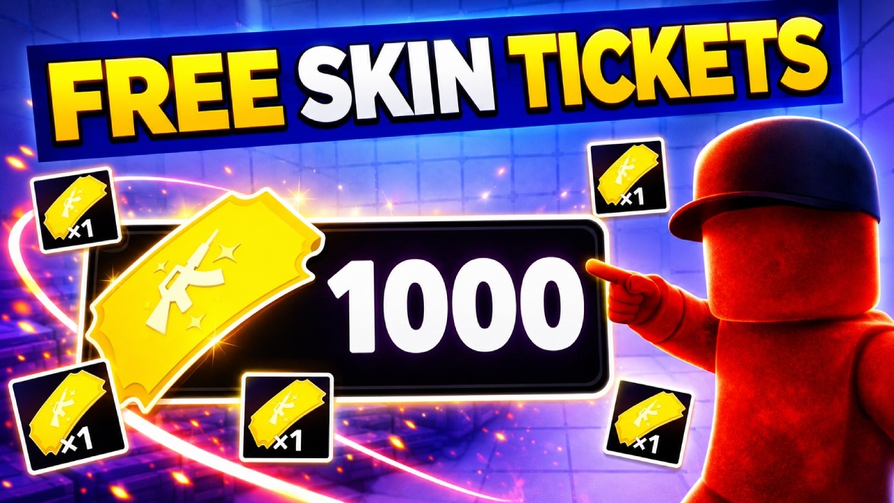 How to get FREE SKIN TICKETS in Rivals 😱 Get 1,000 Skin Tickets FAST