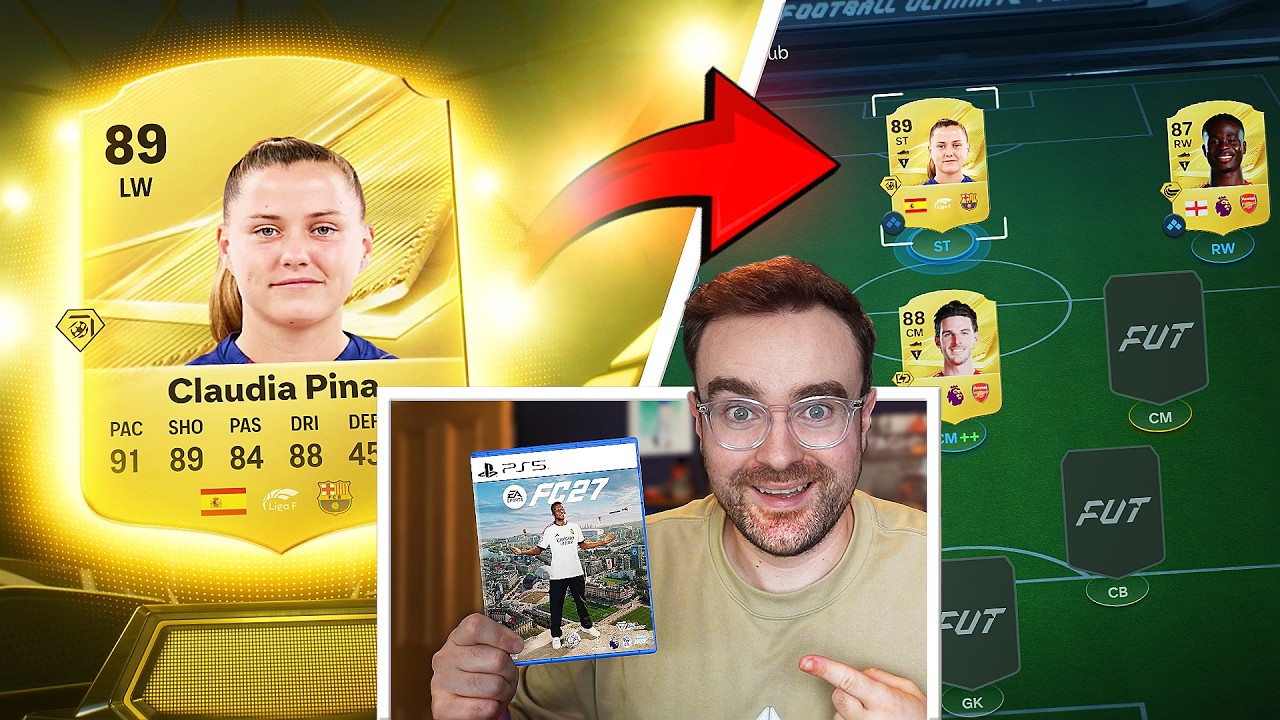 I GOT FC27 EARLY AND PACKED ___ FOR MY TEAM