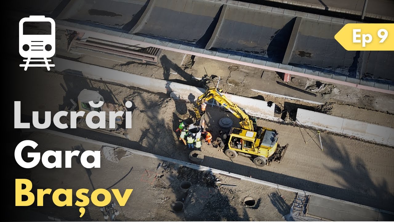 Modernizare Calea Ferată Gara Brașov Ep 9 🚆 08.02.2025